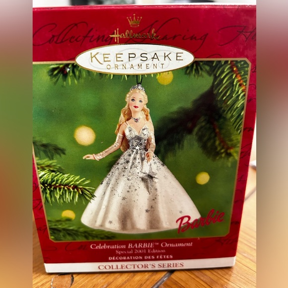 🎀Celebration BARBIE Ornament 2001 - Picture 1 of 3